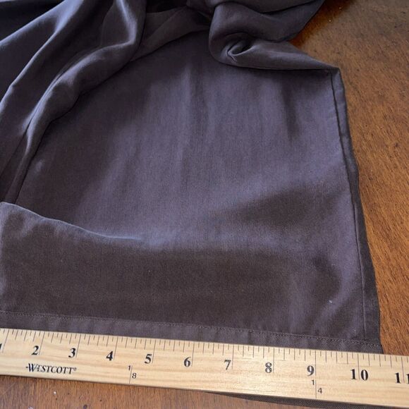 Soft Surroundings XLP Brown Pull On Pants Womens Straight Leg Nice Flowy Pockets - Picture 11 of 12